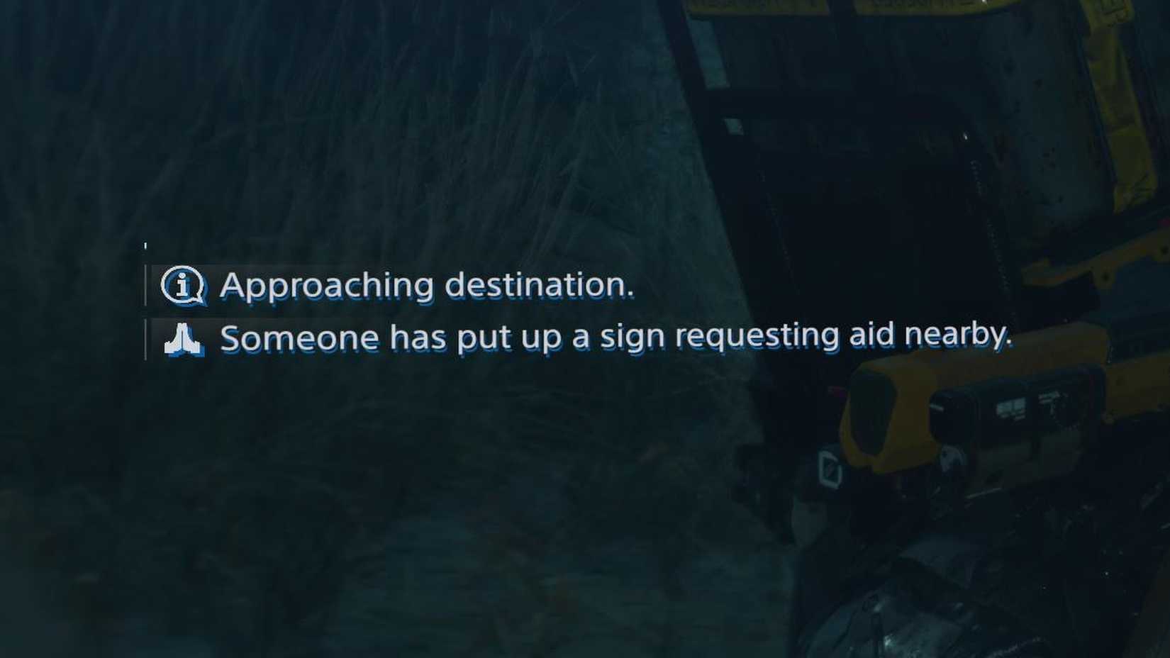 Death Stranding 2 Aid Request