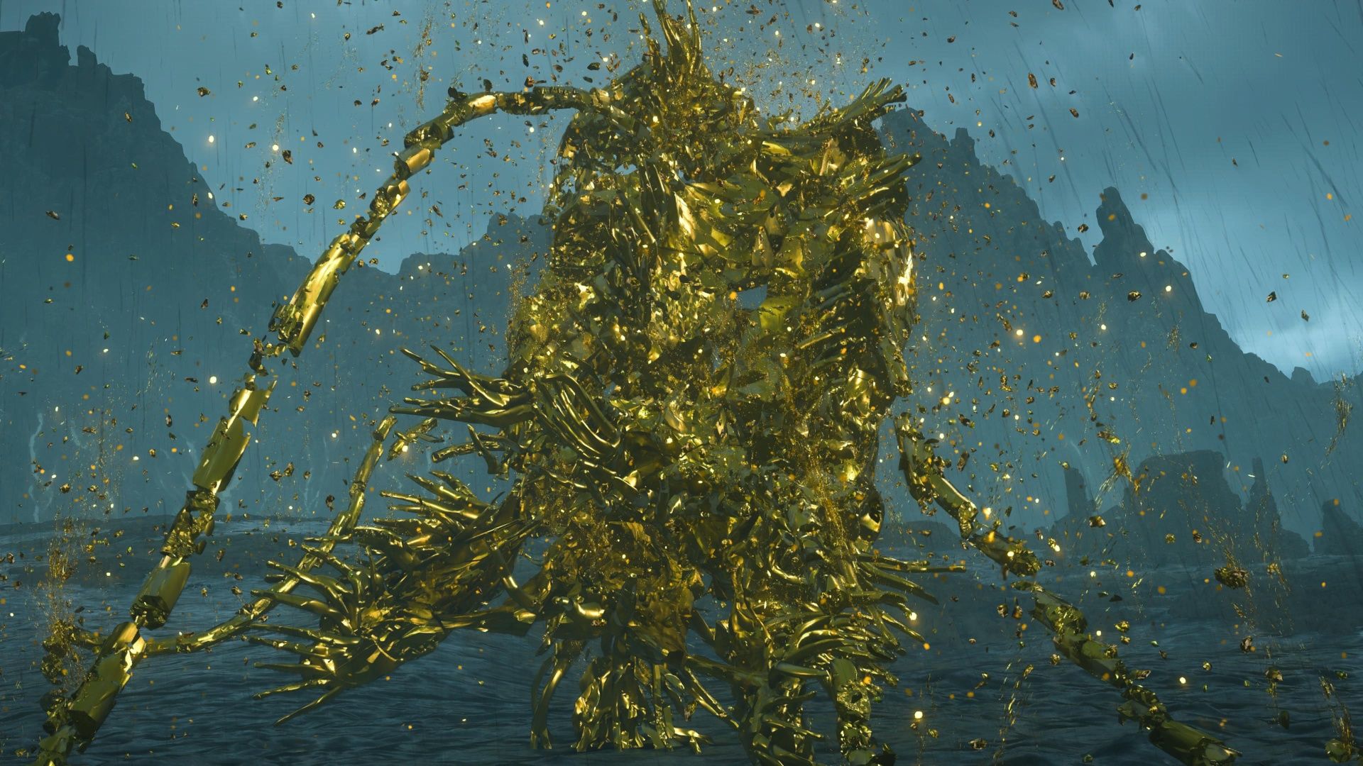 Death Stranding 2 Order 6 Giant BT Boss Chiral Crystals