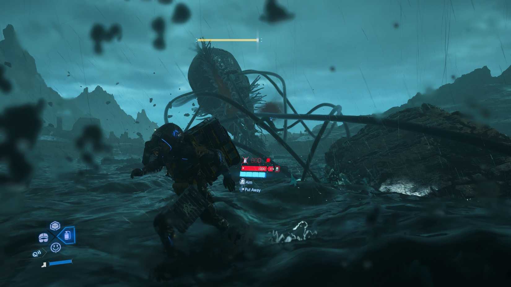 Death Stranding 2 Order 6 Giant Skull BT Boss Fight