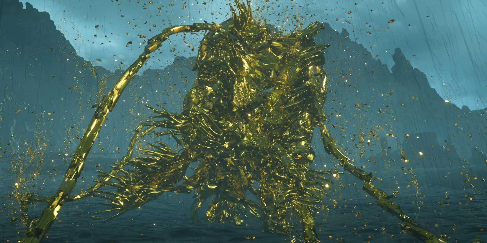 A Large BT Turning Into Chiral Crystals