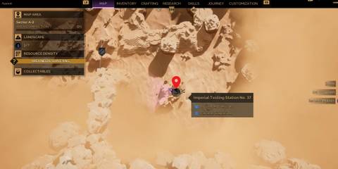 Deep Desert Testing Station Location Dune Awakening