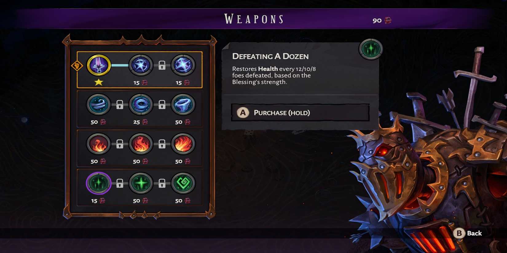 Defeating Dozen in Lost in Random The Eternal Die