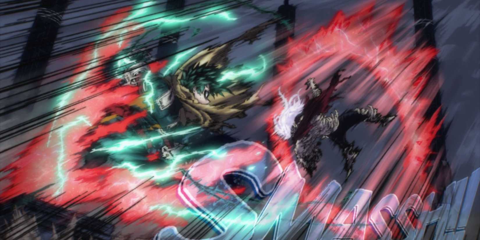 Deku får ett förödande slag mot Tomura Shigaraki - My Hero Academia