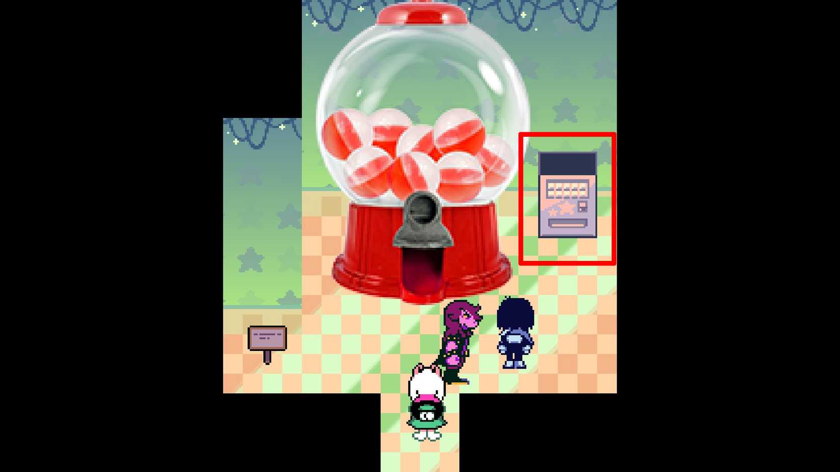 deltarune gacha machine
