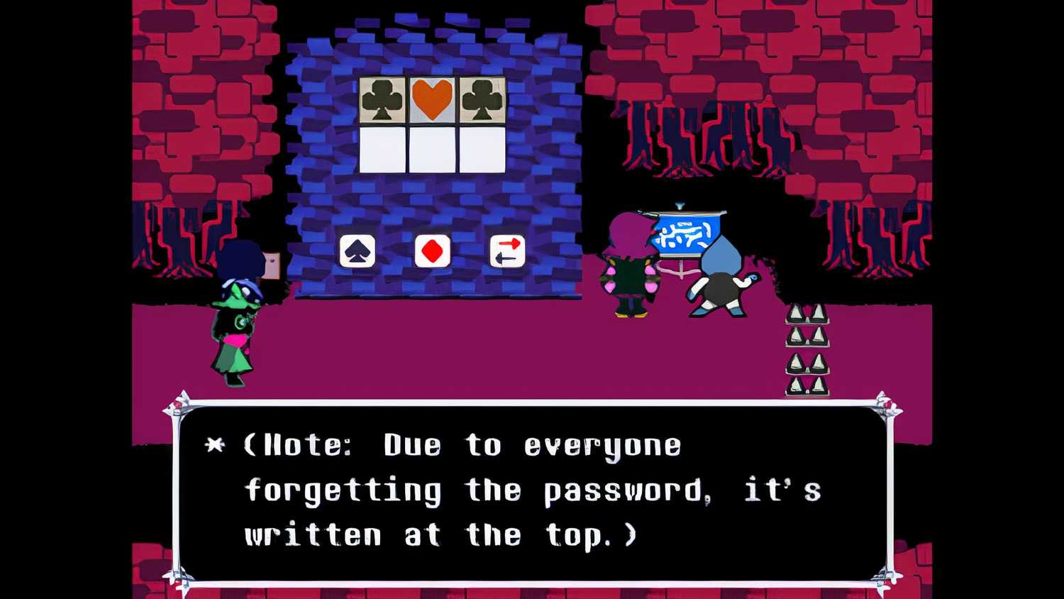 Delta Rune Card King Deltarune: How to Solve Card Puzzles (Chapter 1)