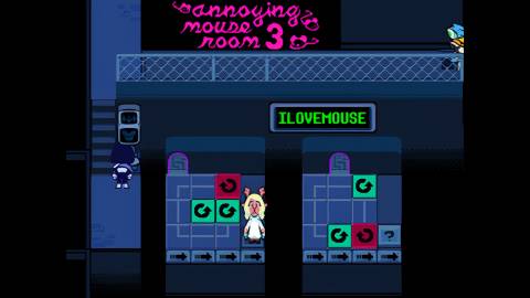 Deltarune Chapter 2 Annoying Mouse Room Puzzle #3 Solution