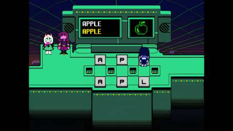 Deltarune Chapter 2 Word Puzzle #1 Solution