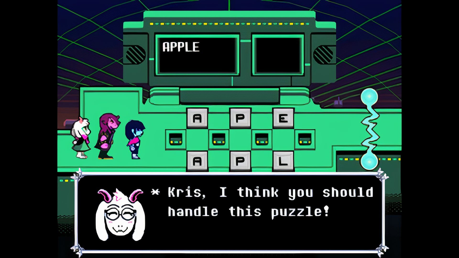 Deltarune: Word Puzzles Guide (Chapter 2)