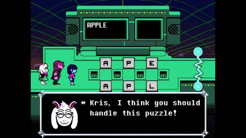 Deltarune Chapter 2 Word Puzzle #1 