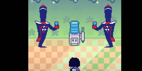 deltarune chapter 3 watercooler in c-rank room