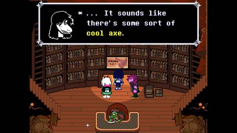 Deltarune Chapter 4 Cool Axe