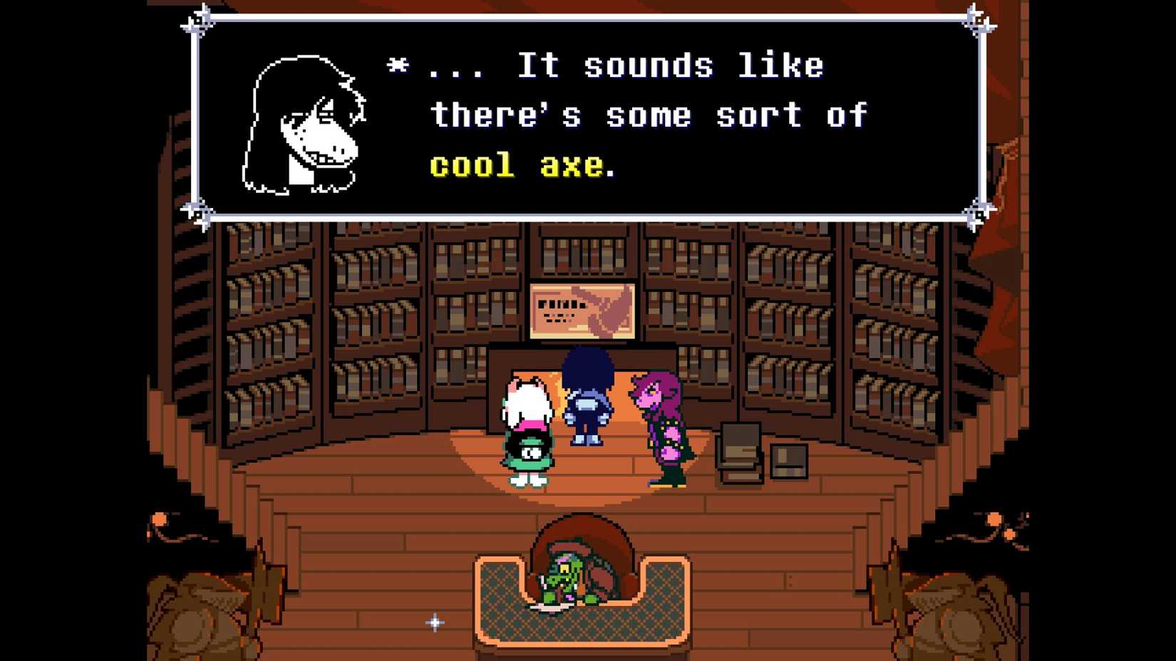 Deltarune Chapter 4 Cool Axe