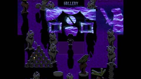 Deltarune Chapter 4 Gallery of Ancient Faces