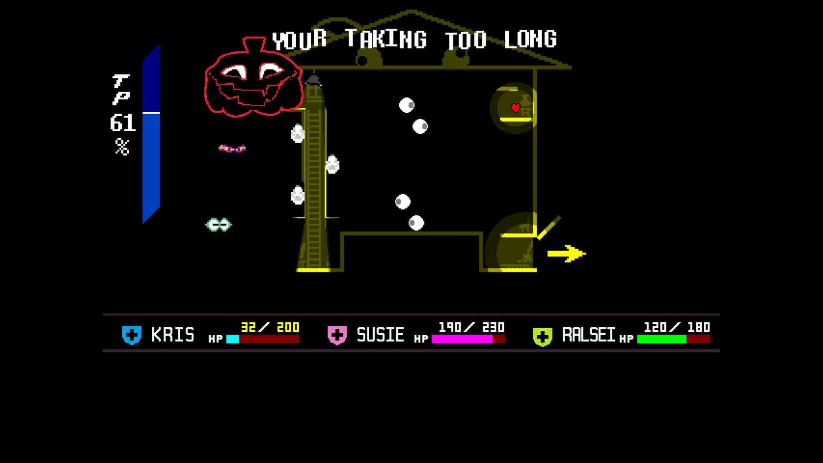 Deltarune Chapter 4 Jackenstein Your Taking Too Long