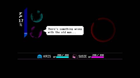 Deltarune Chapter 4 Old Man Darkness