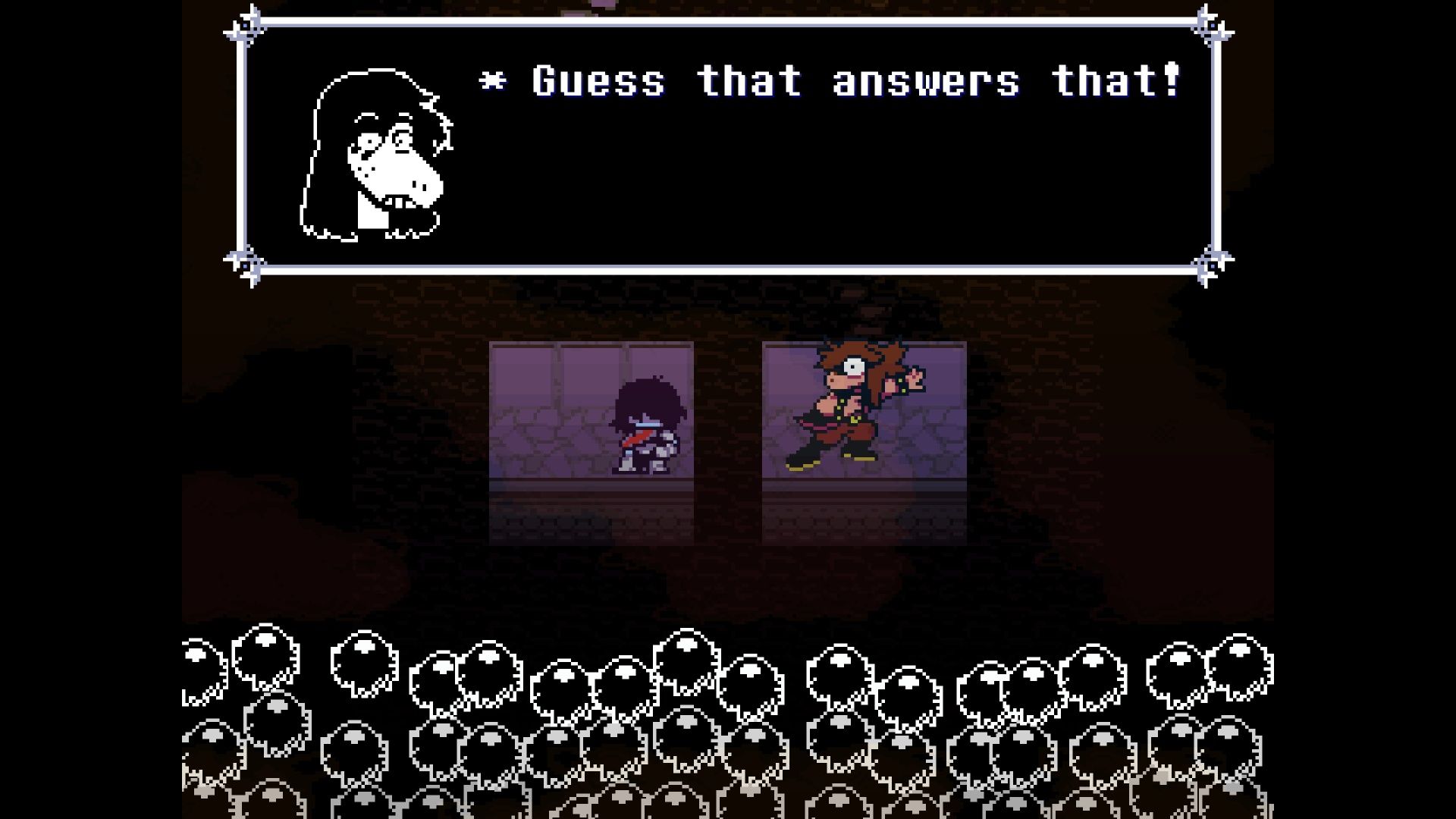 Deltarune Chapter 4 Second Sanctuary Climb