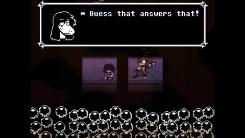 Deltarune Chapter 4 Second Sanctuary Climb