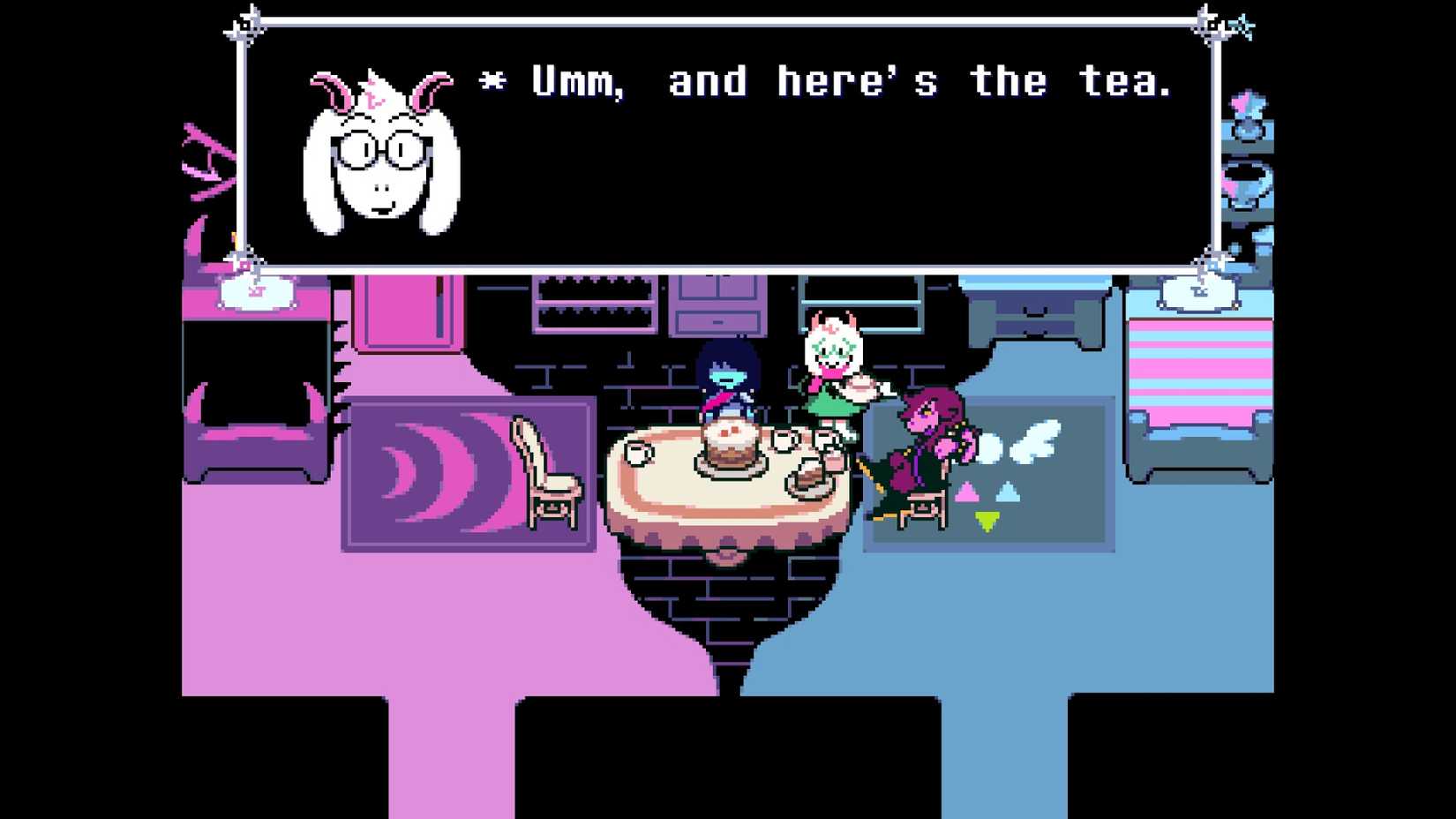 Deltarune Chapter 4 Tea Party