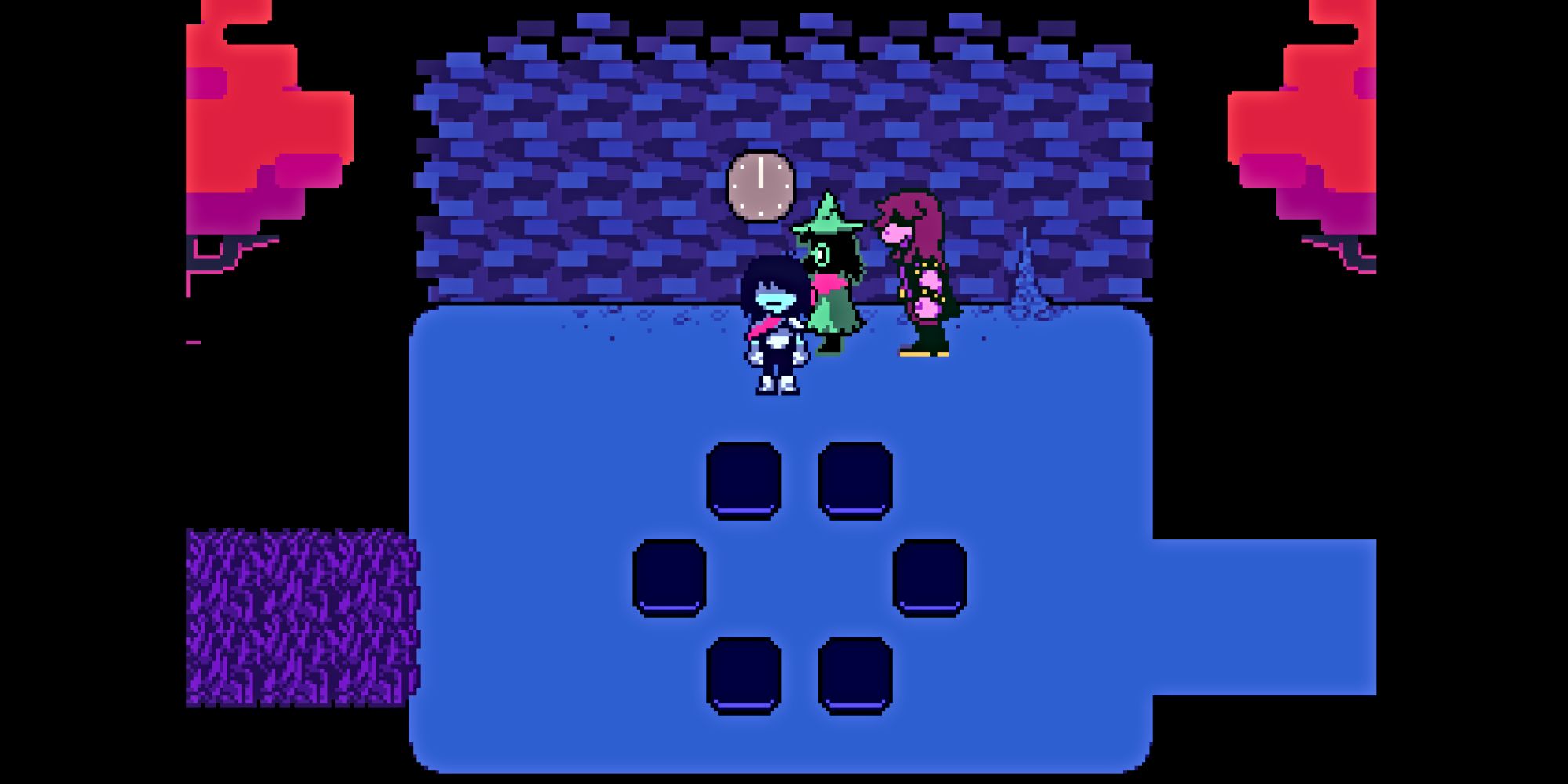 deltarune-clock-puzzle-part-two