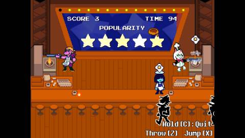 Deltarune Cooking Show Minigame