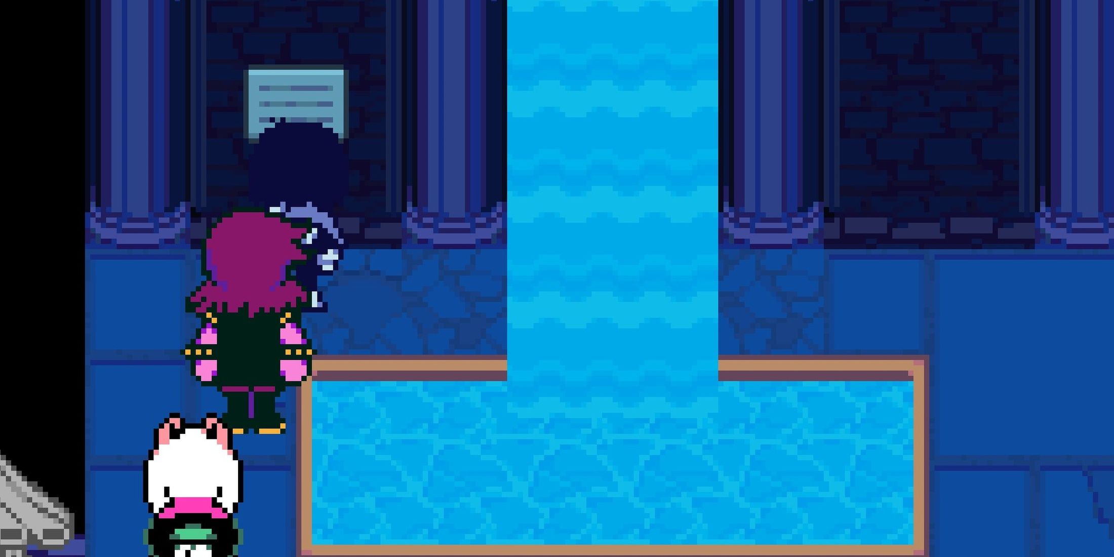 Deltarune Donation Fountain Header