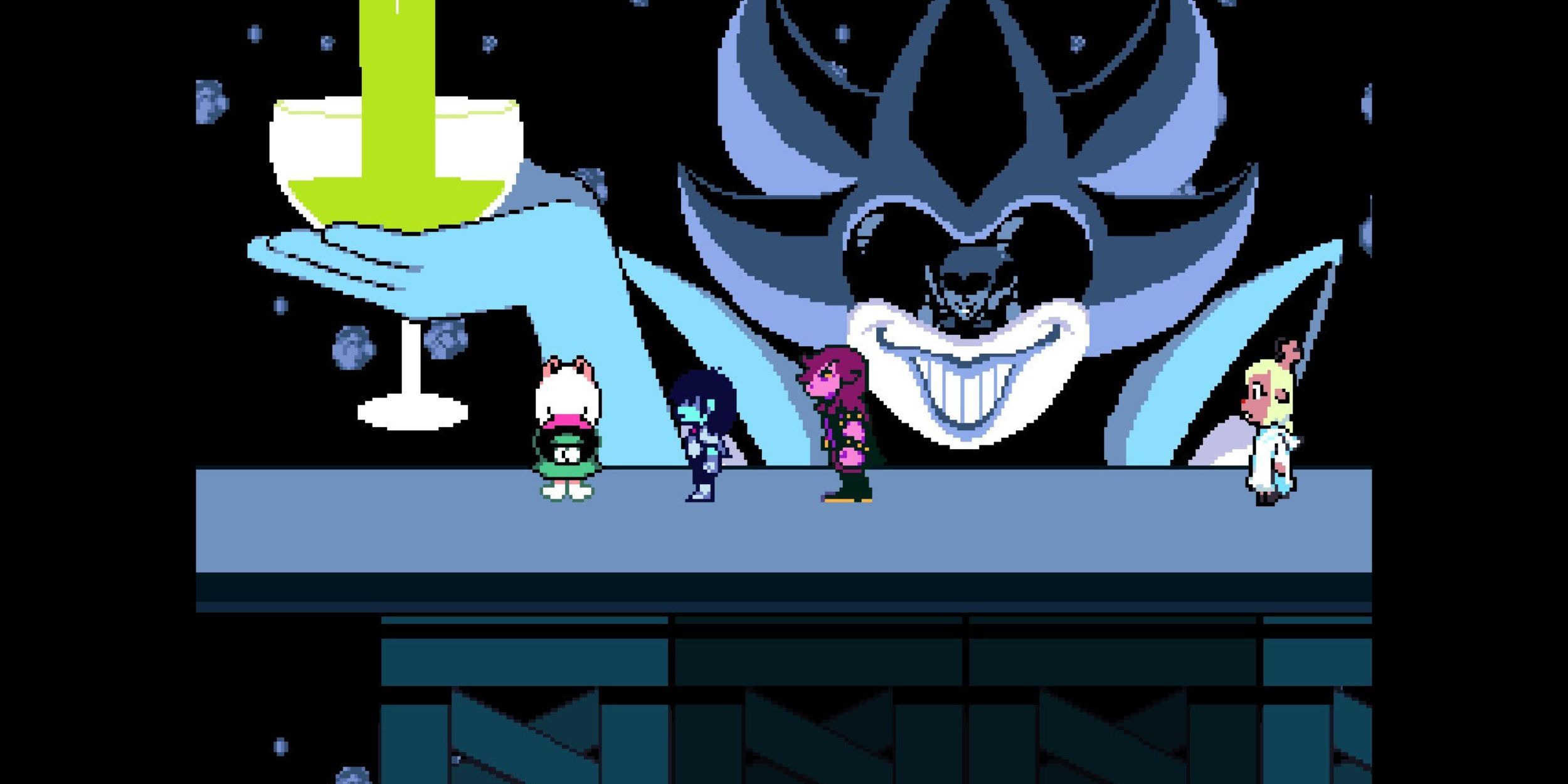 Deltarune How to Beat Giga Queen