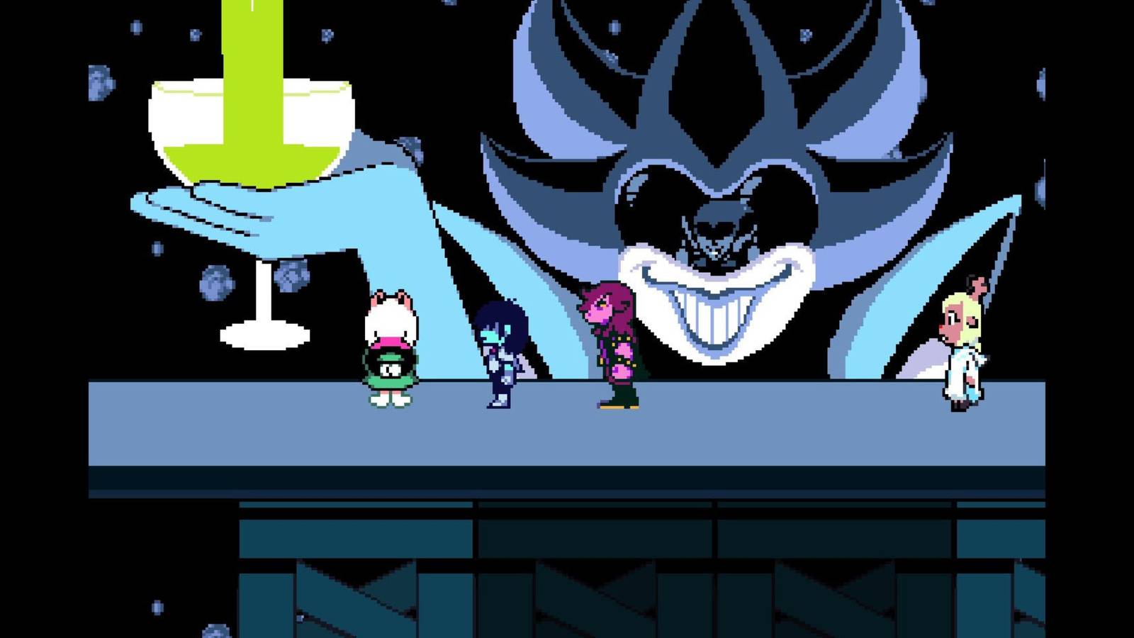 Deltarune How to Beat Giga Queen