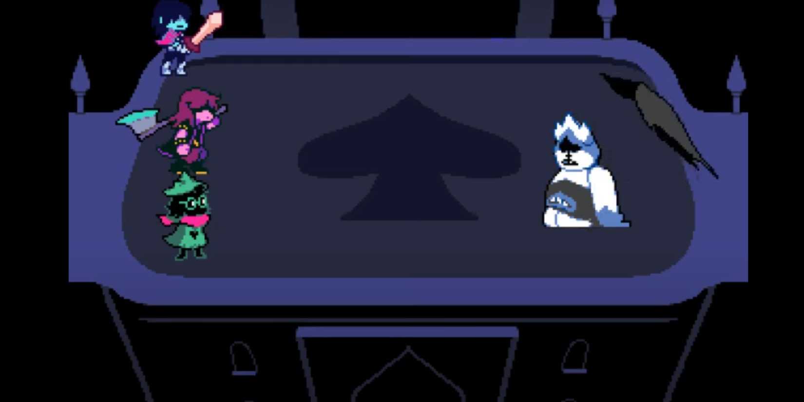 Deltarune How to beat the king kneel