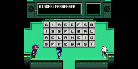 Deltarune Word Puzzles in Cyber Field (Chapter 2)