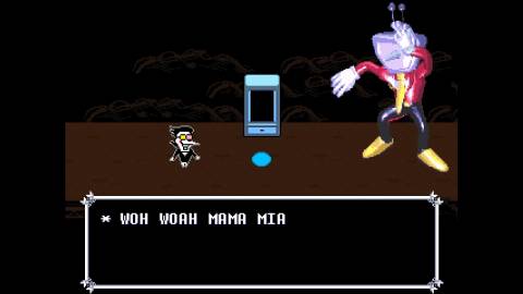 Deltarune Spamton and Tenna