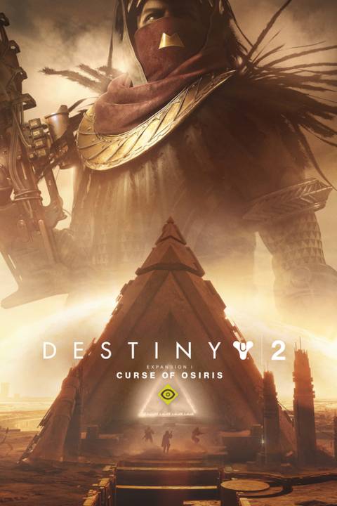 Destiny 2 Curse of Osiris video game cover art tag