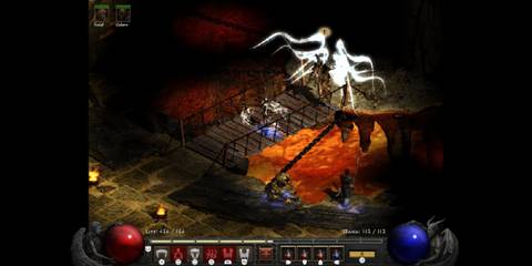 diablo 2 screenshot tyrael act 2