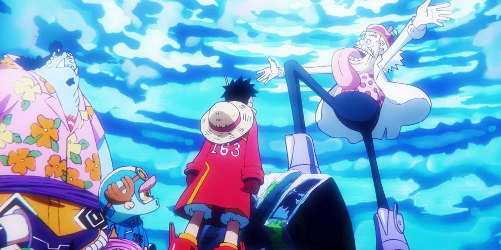 Doctor Vegapunk (Stella) telling Luffy about his dream - One Piece