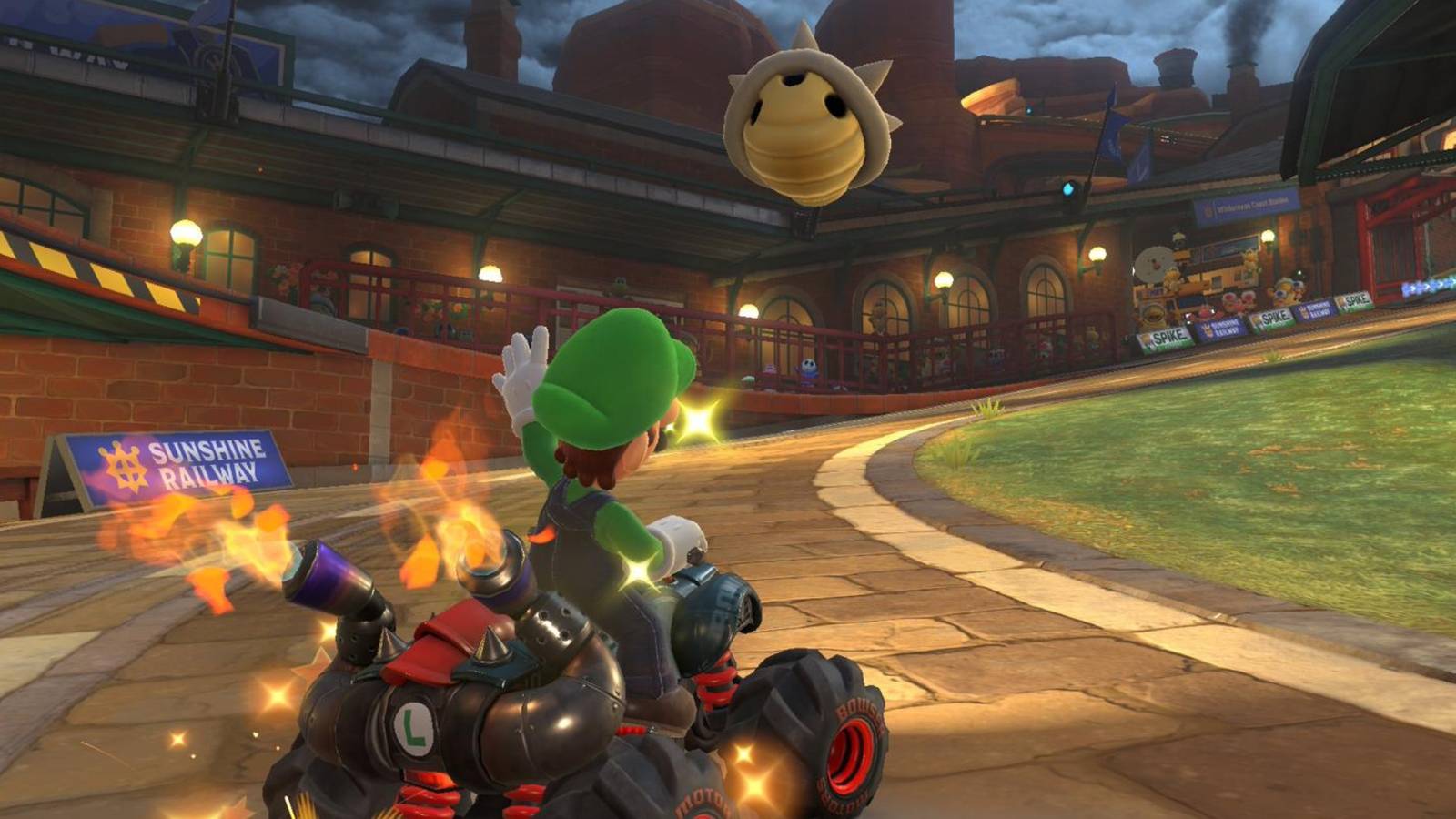 dodging the blue shell