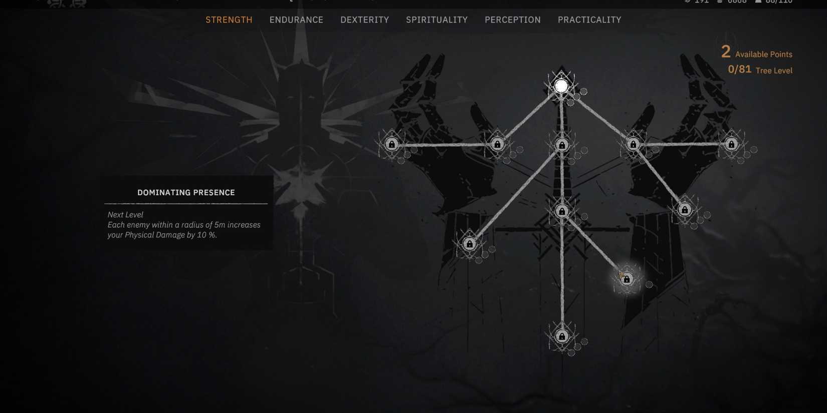 dominating presence skill in tainted grail the fall of avalon
