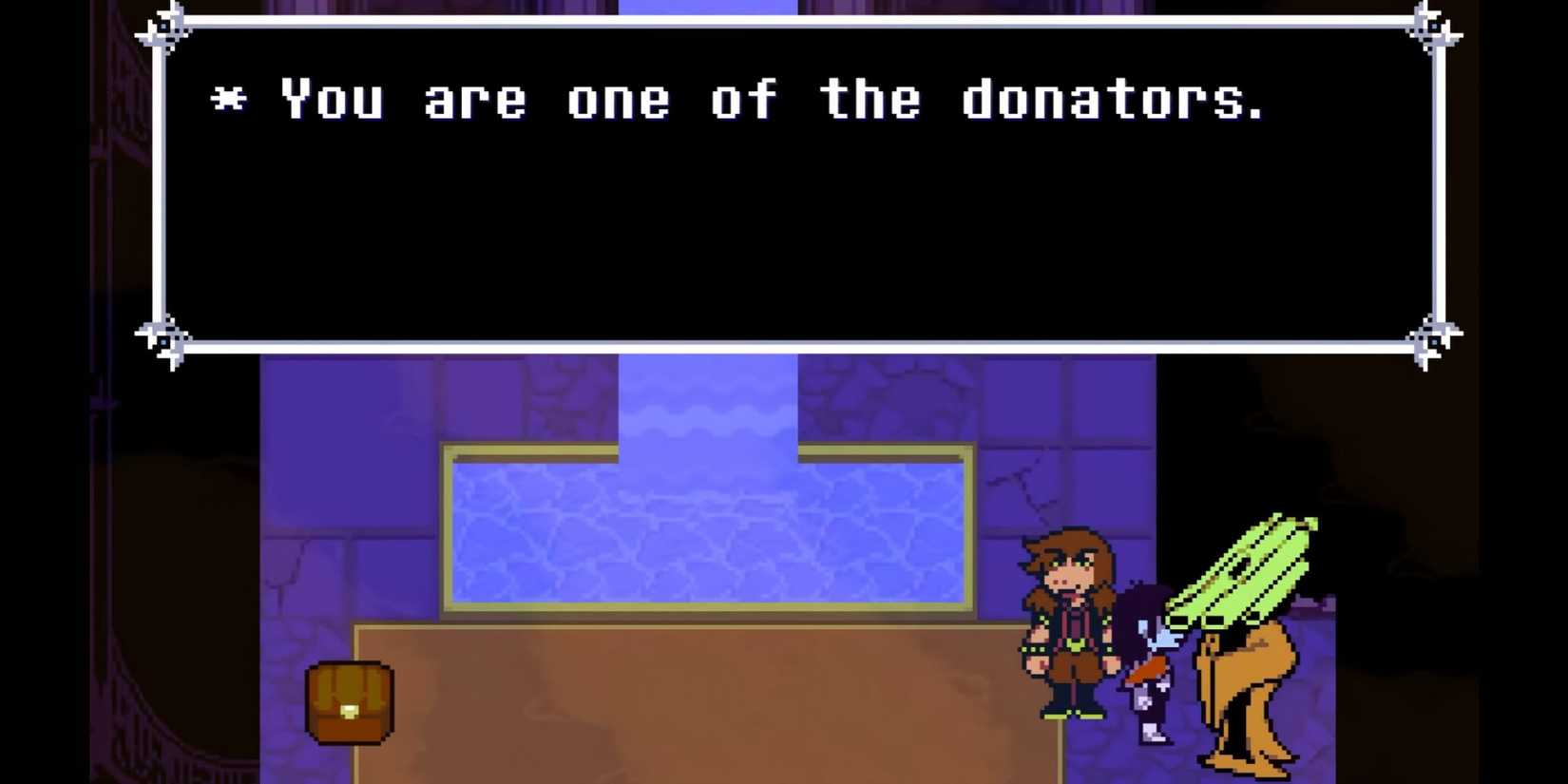 Donating in Deltarune