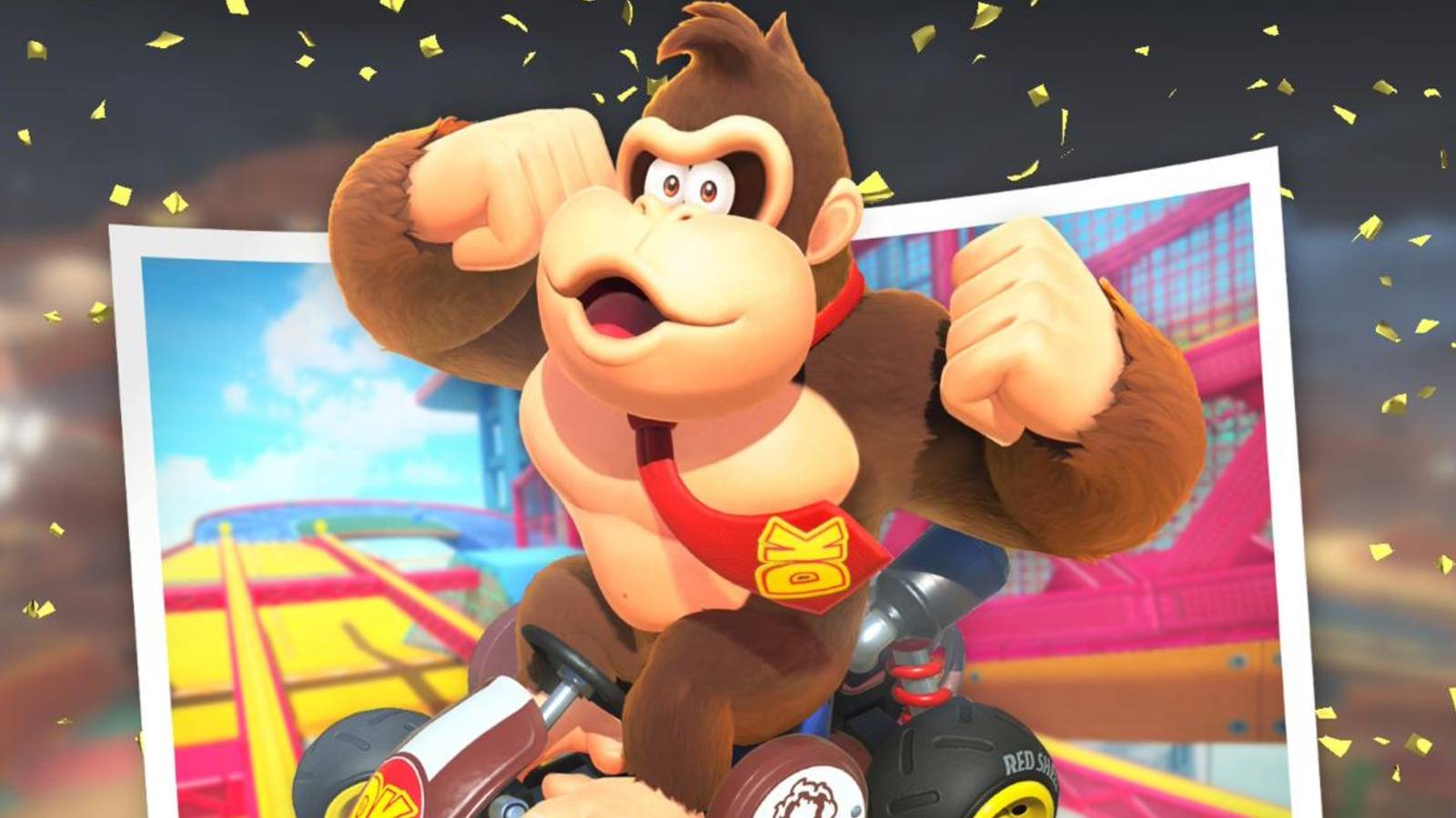 donkey kong in mario kart world