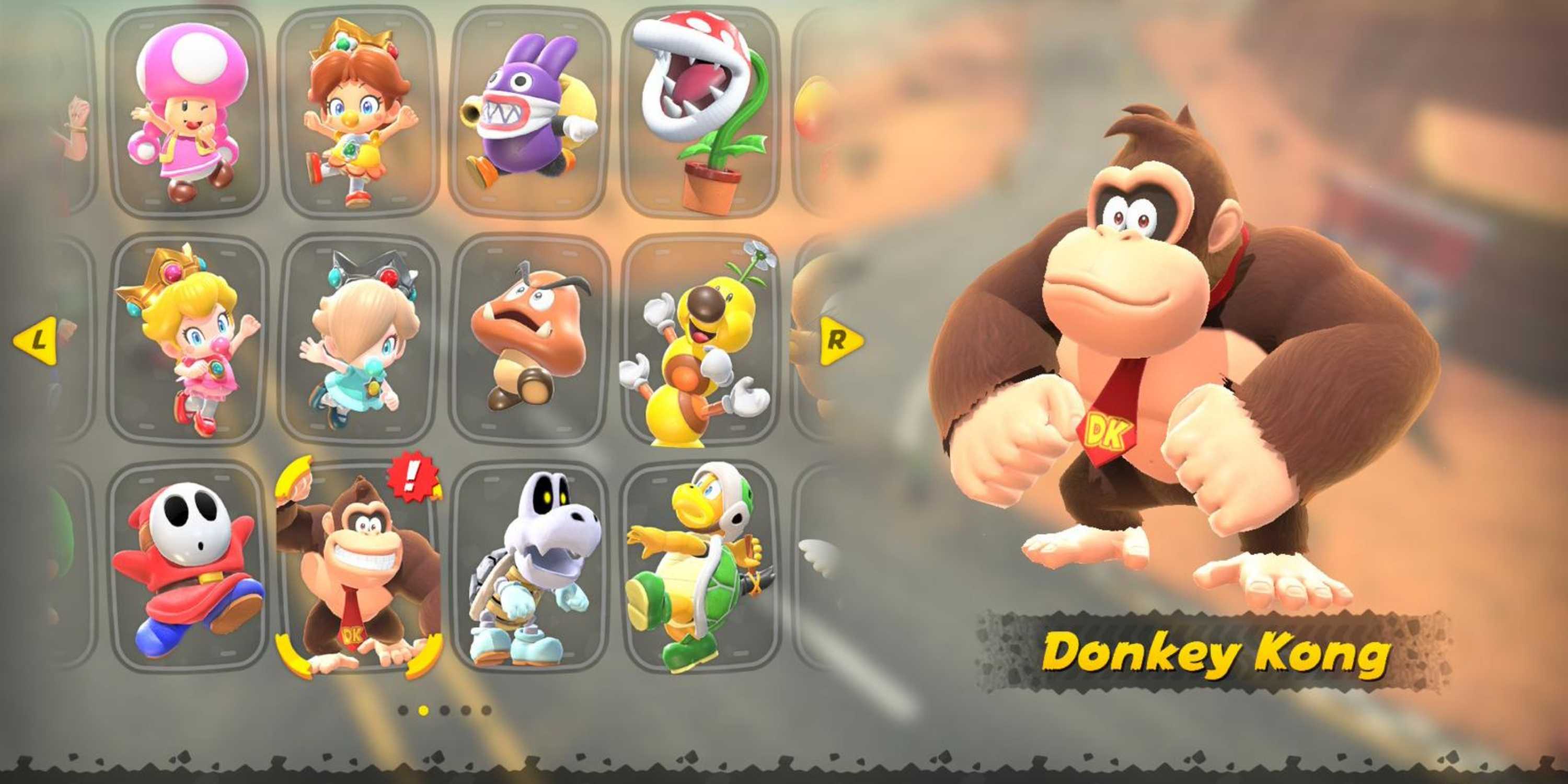 Mk Wordl Roster How to Unlock Donkey Kong in Mario Kart World