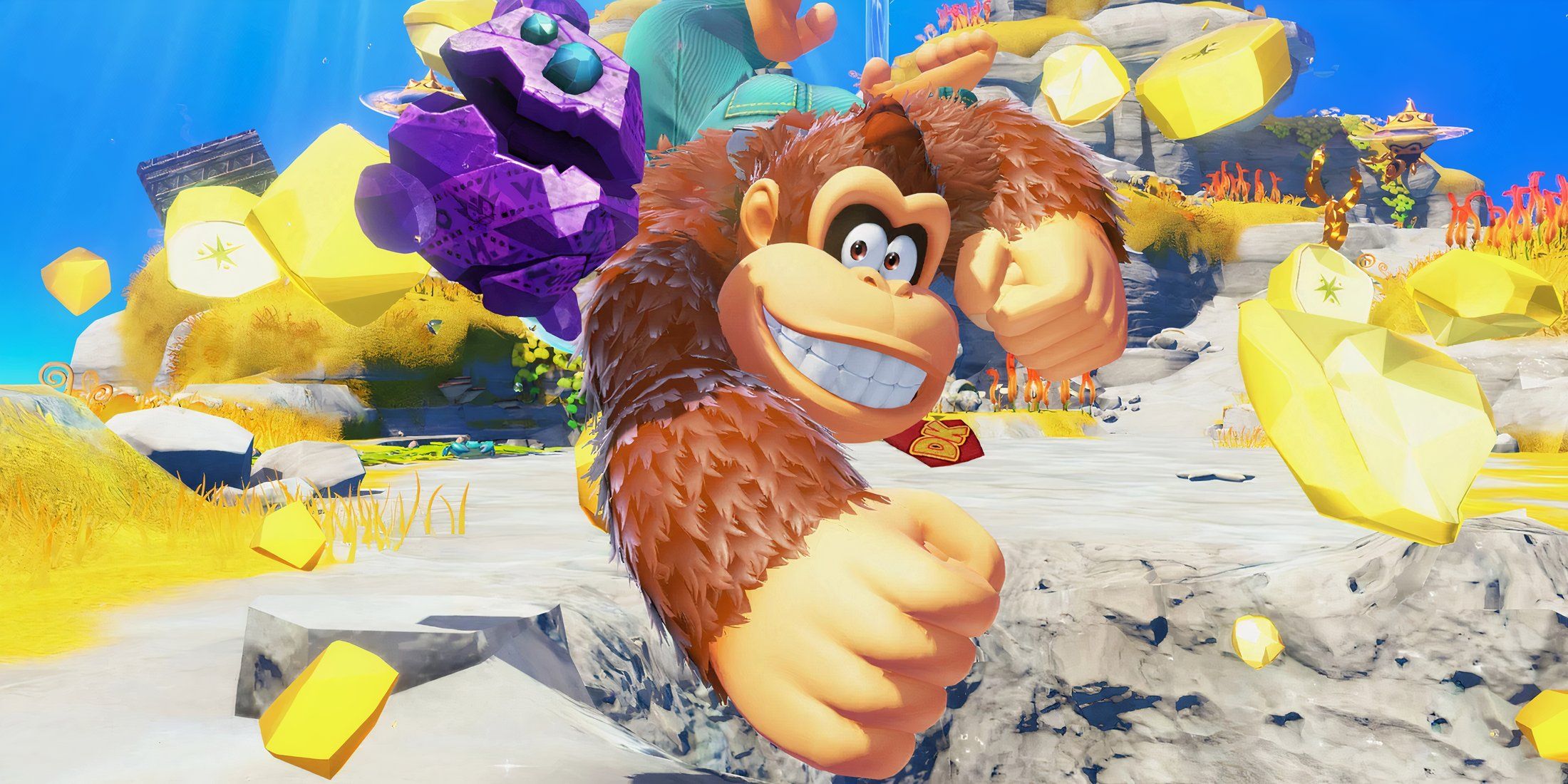 Donkey Kong Bananza characters and Bananza Powers