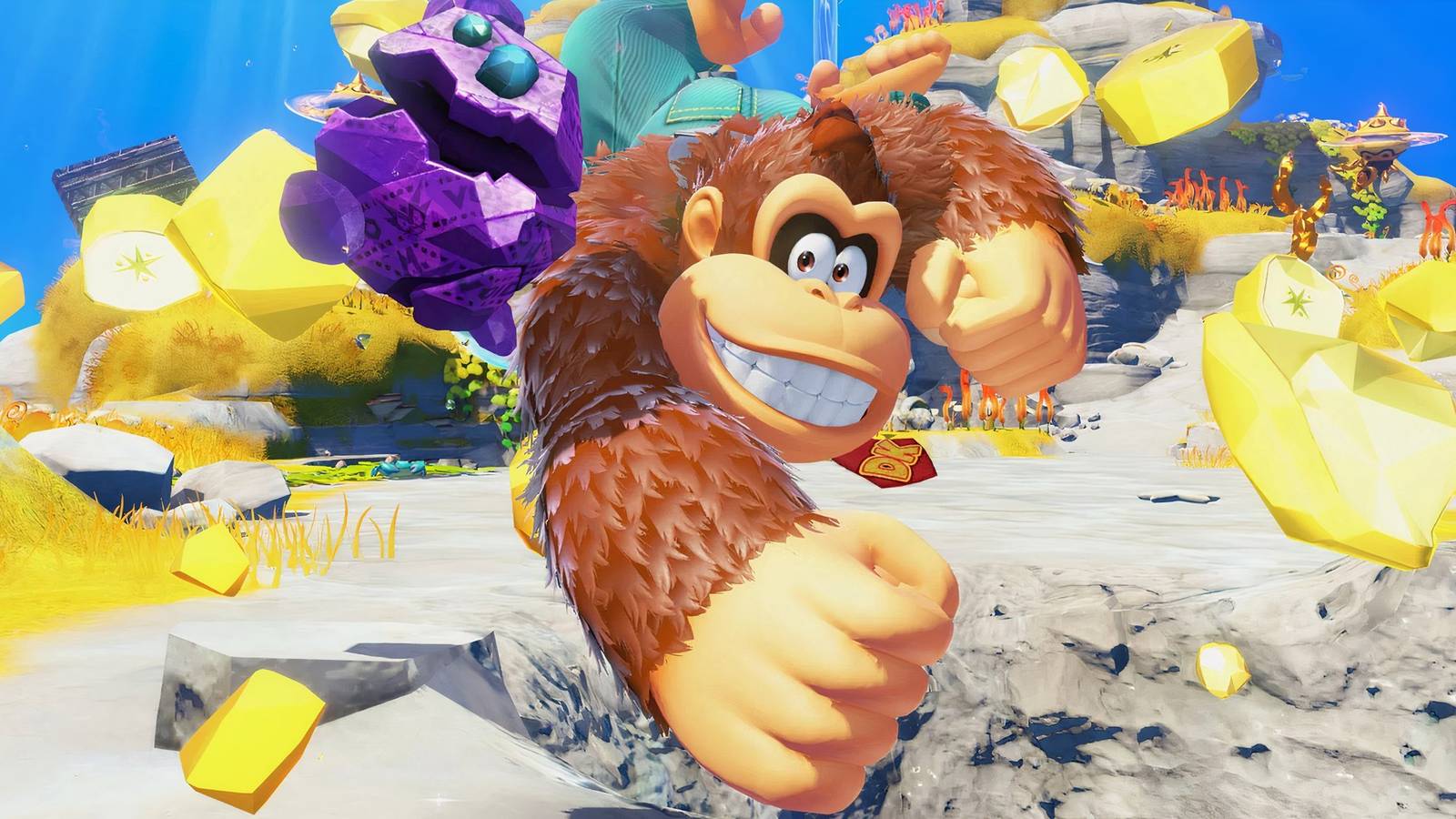 Donkey Kong Bananza characters and Bananza Powers