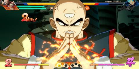 Dragon Ball FighterZ Tien special move