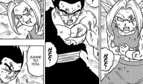 Gohan in his Mystic Form fights Kefla to a Standstill in the Dragon Ball Super manga