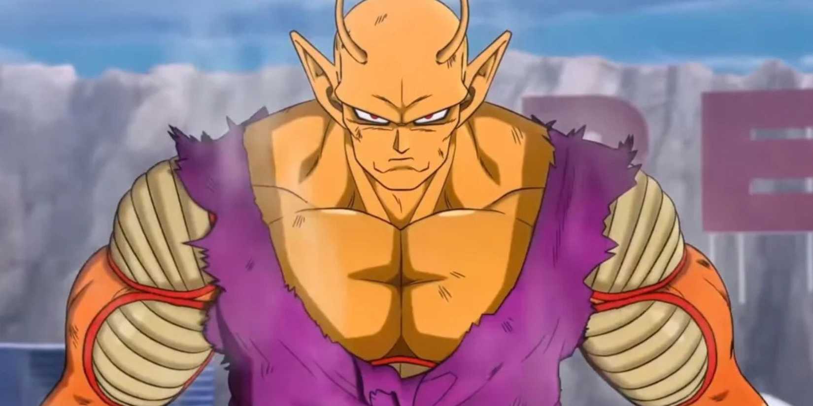 Piccolo in his orange form in Dragon Ball Super: Super Hero