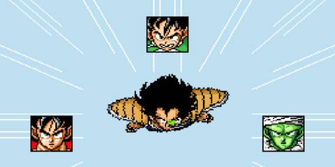 Dragon Ball Z Super Saiya Densetsu raditz goku gohan piccolo