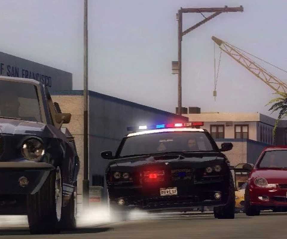 Driver San Francisco Cop Chase