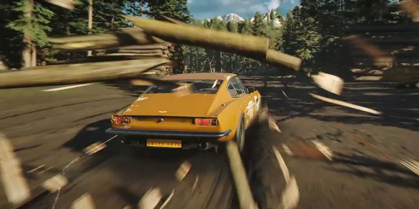 Driving a car in 007 First Light