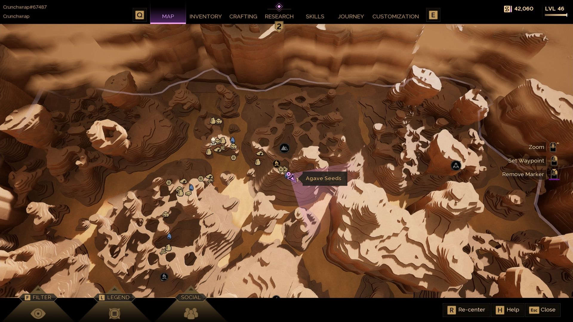 Dune Awakening Agave Seeds Map
