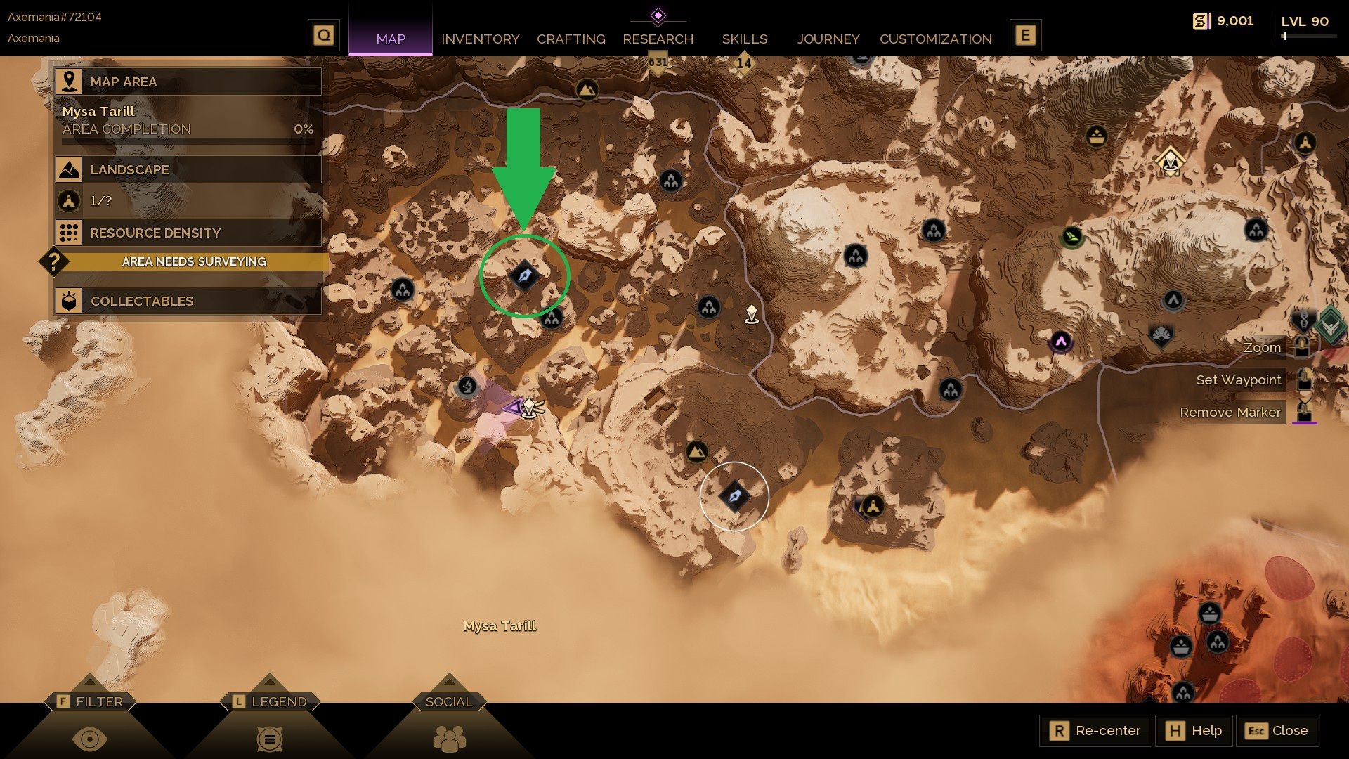 Dune Awakening Imperial testing Station 163 map