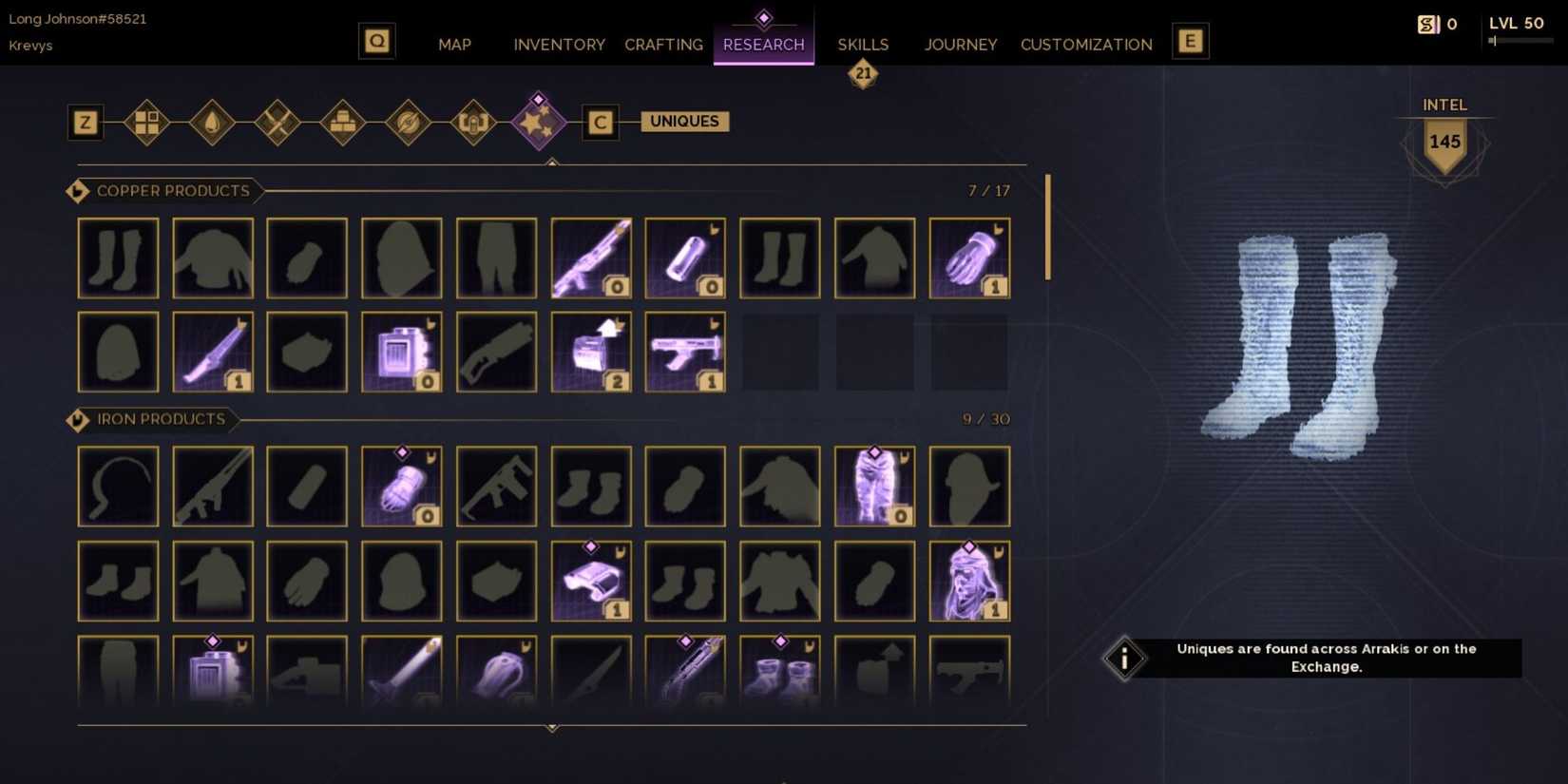 Dune Awakening Schematics