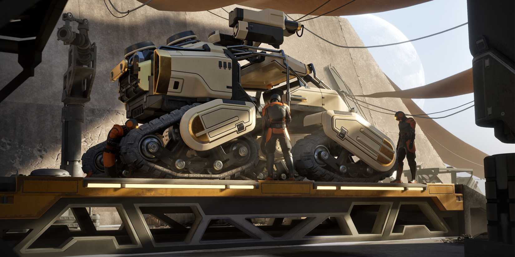 Dune Awakening vehicle